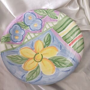 VINTAGE SALUTE CERAMICS DINNER PLATE